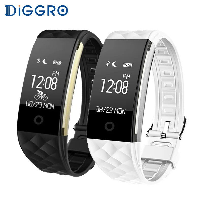 Умный Браслет Diggro S2 с Bluetooth, монитор сердечного ритма, IP67, спортивный фитнес-трекер, браслет для телефона на базе Android IOS