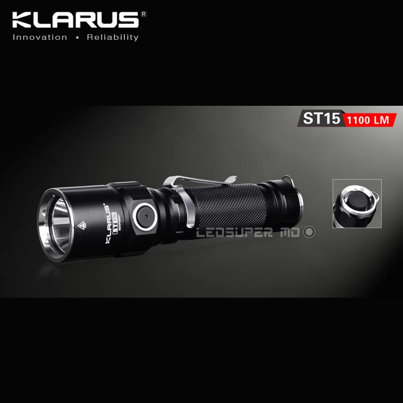 Хит продаж KLARUS ST15 CREE XP L HI V3 светодиодный 1100 люмен многофункциональный супер яркий