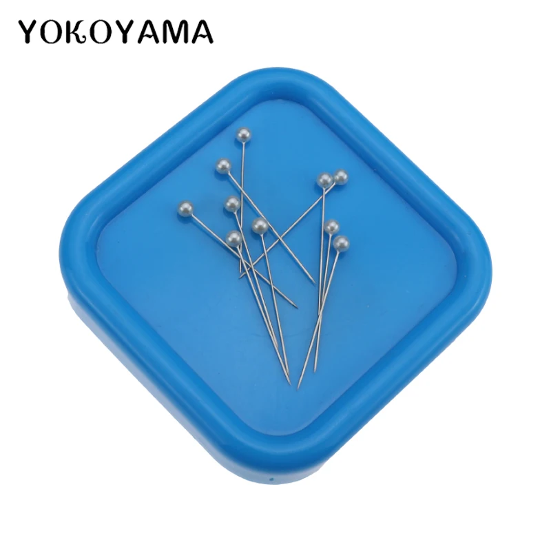YOKOYAMA 4 цвета магнитная коробка Швейные иглы для хранения штифтов чехол для вязания инструмент для рукоделия Сделай Сам Вышивка крестиком легкое Шитье