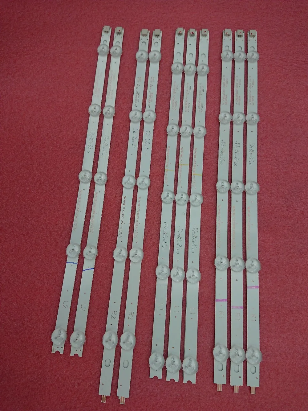 

New 5set=50pcs LED backlight strip Replacement FOR LG 42LN5300 6916L-1214A 1215A 6916L-1216A 1217A 6916L-1385A 1386A 1387A 1388A
