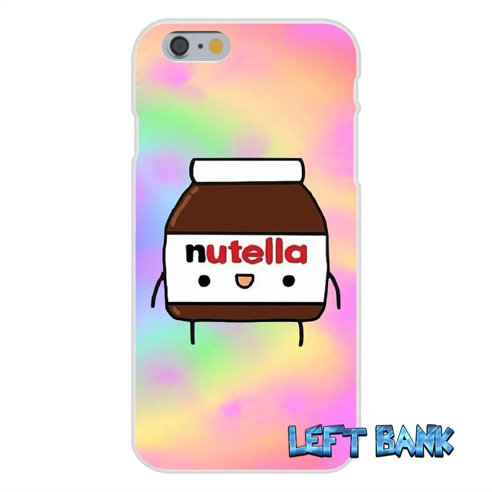 Для iPhone 4 4S 5 5S 5C SE 6 6S 7 Plus Tumblr Nutella Мягкий Силиконовый ТПУ прозрачный чехол |