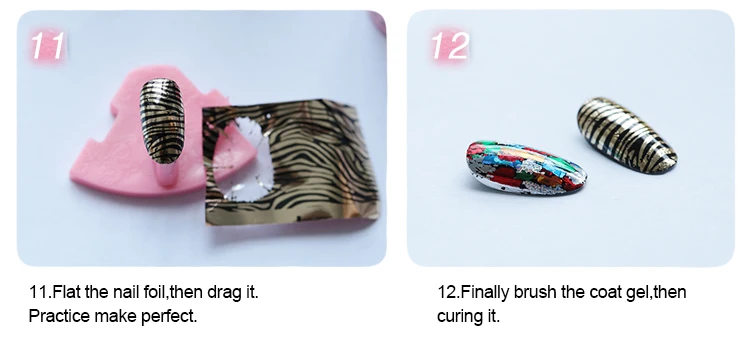 1 коробка 15 рулонов голографический набор фольги для ногтей TransparentNail Art Transfer sticker 2,5 см* 100 см Маникюр DIY Голографическая Наклейка украшения