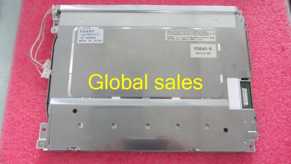 ЖК-дисплей LQ104V1DG51 прошел проверку с гарантией и хорошим качеством