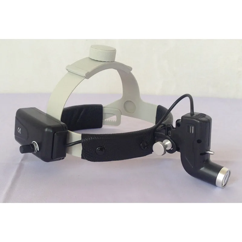 Медицинский лупа светодиодный лампы Повязка регулируемый Размеры высокой интенсивности Мощность