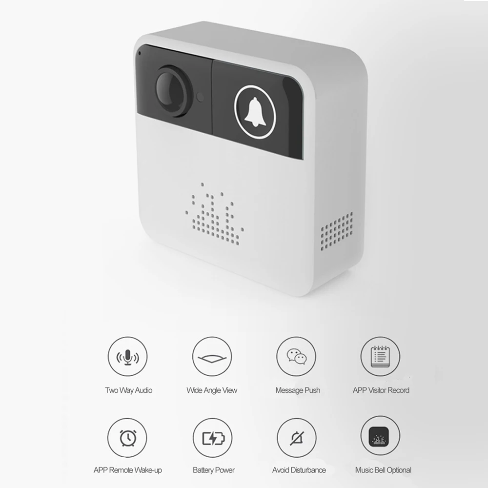 OLOEY IP видеодомофон Wi Fi дверной звонок WIFI Звонок камера для квартиры сигнализация