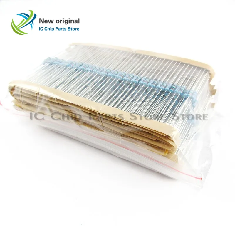 1/4W Metal Film Resistance Component package 1% 41 kinds Commonly used Direct color ring A total of 820 of each 20 species
1/4W Metal Film Resistance Component package 1% 41 kinds Commonly used Direct color ring A total of 820 of each 20 species