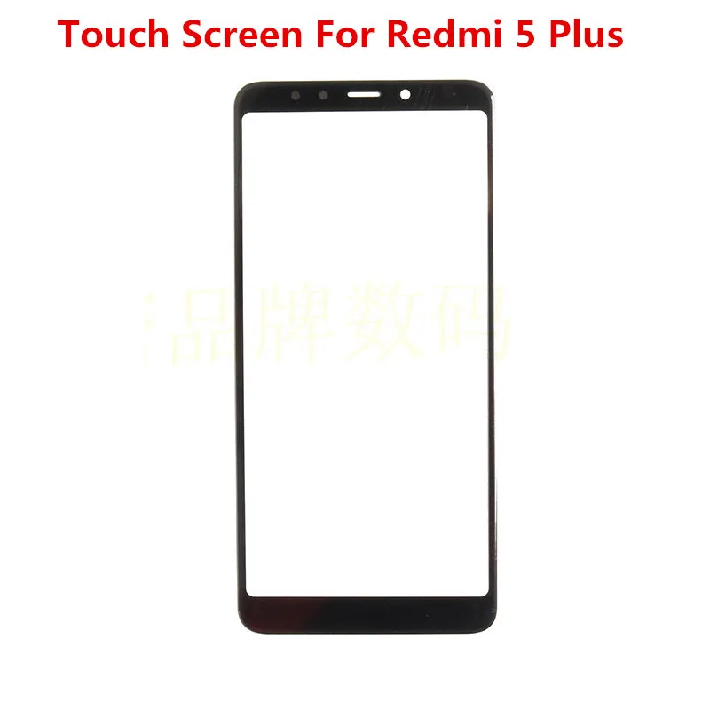 Сенсорный экран для Xiaomi Redmi 5 Plus передняя стеклянная крышка ЖК внешняя панель
