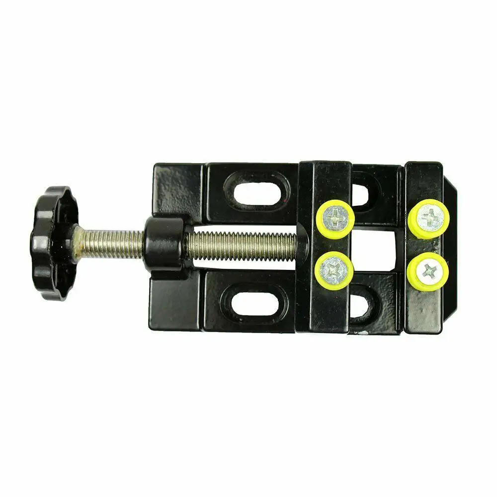 Монтируемый Миниатюрный стол тиски резьба по челюсти скамья зажим сверлильный