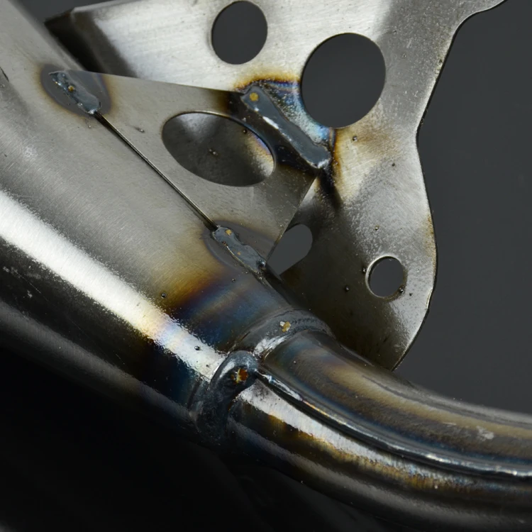 Выхлопная труба из нержавеющей стали для мотоцикла и система глушителя E40QMB 2 Stroke