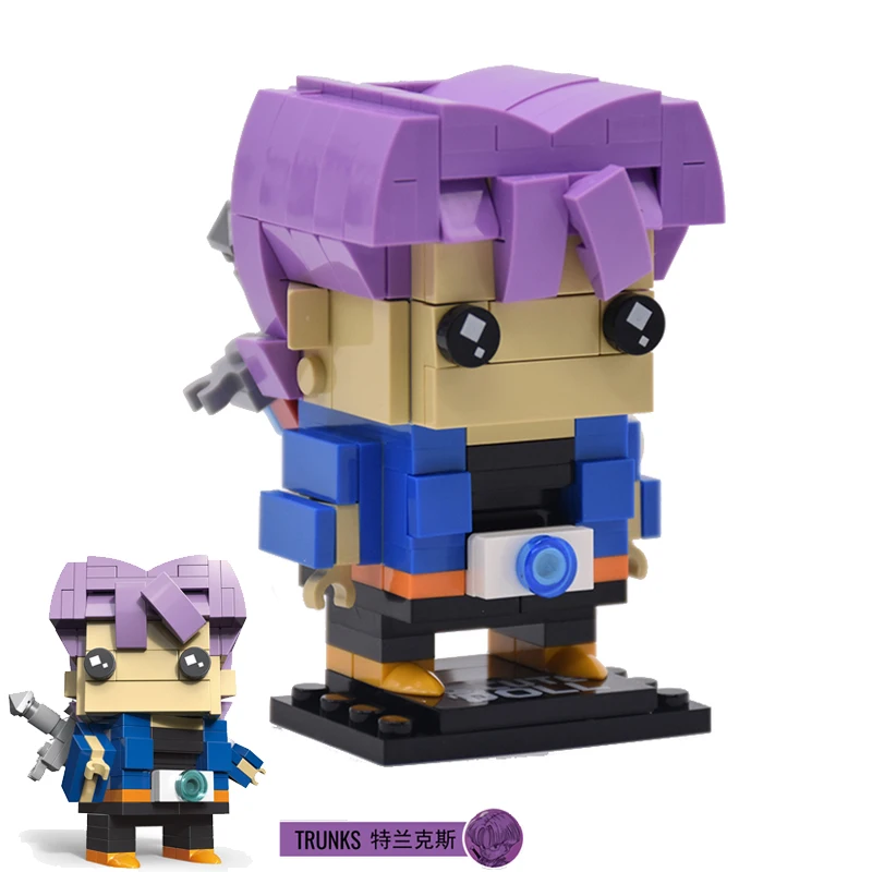 Brickheadz Dragon Ball Z Супергерои Железный человек Marvel Супер Герои фигурки Бэтмена