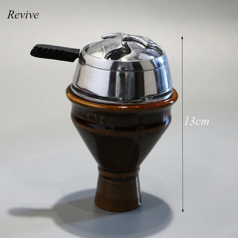 Revive керамическая чаша кальяна фарфор кальян chicha голова наргуил наржеле аксессуары водопровод чашка для курения уголь держатель