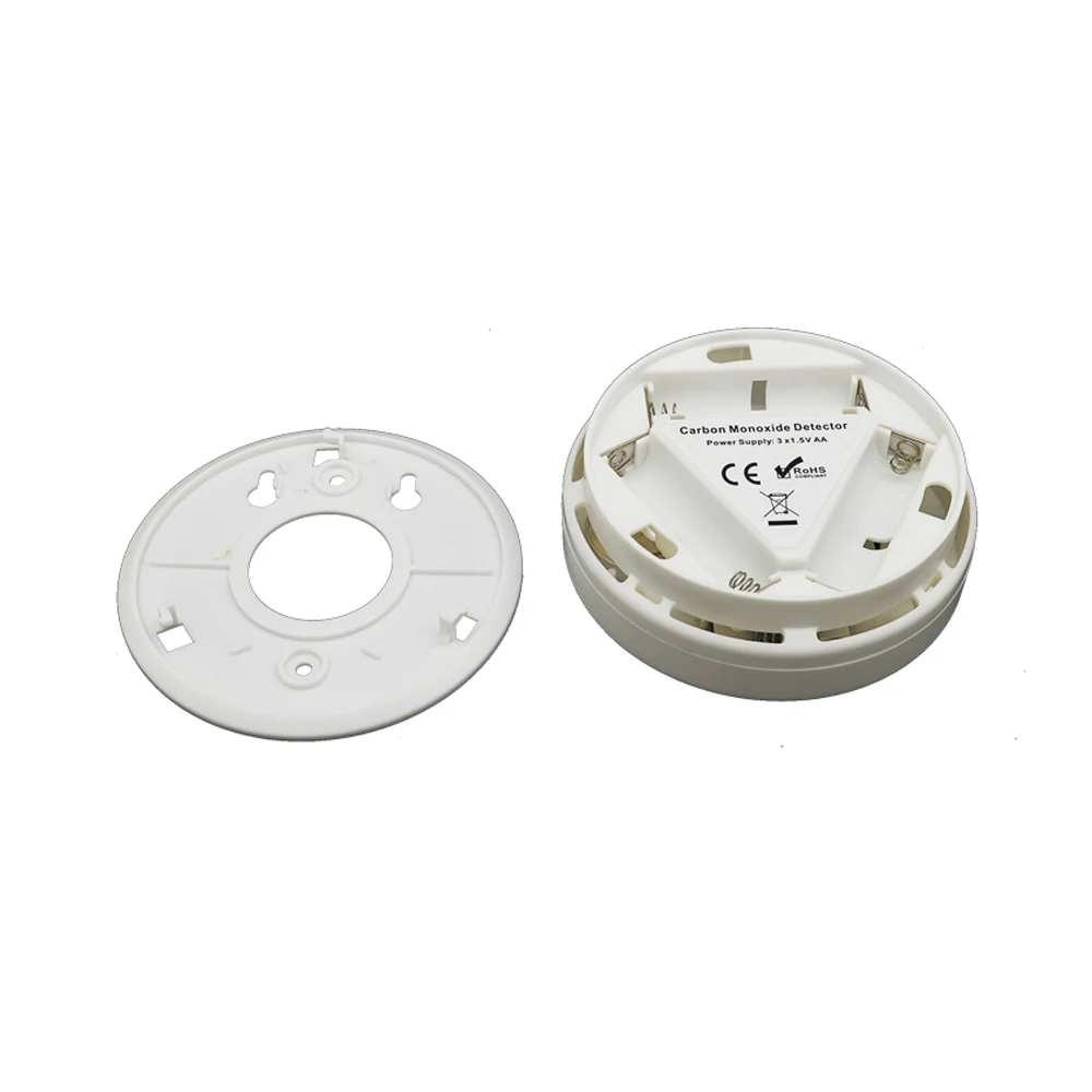 Аа сухая батарея CO беспроблемная кухонная фотоэлектрическая сигнализация газа и