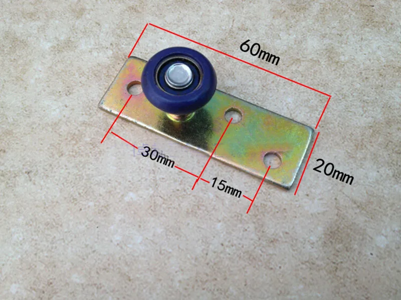 Складные двери фурнитура части ультра гладкой глушителей нейлон шкив