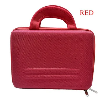 red Высокое качество 1"(25,4 см) Красочный жесткий нетбук ноутбук чехол сумка для IPad 2, 3, 4 5 6 рукав сумка - Цвет: red