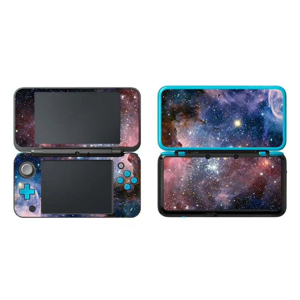 Игровые аксессуары с 2DSLL0016 виниловой обложкой наклейки кожи наклейка для nintendo New 2DS XL/LL - Цвет: Синий