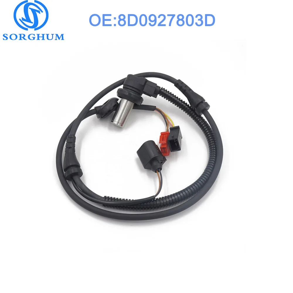2 шт. 8D0927803D передний ABS Датчик скорости колеса для 2000-2004 VW Passat Audi A6 Quattr A4 SKODA 4B0927803C