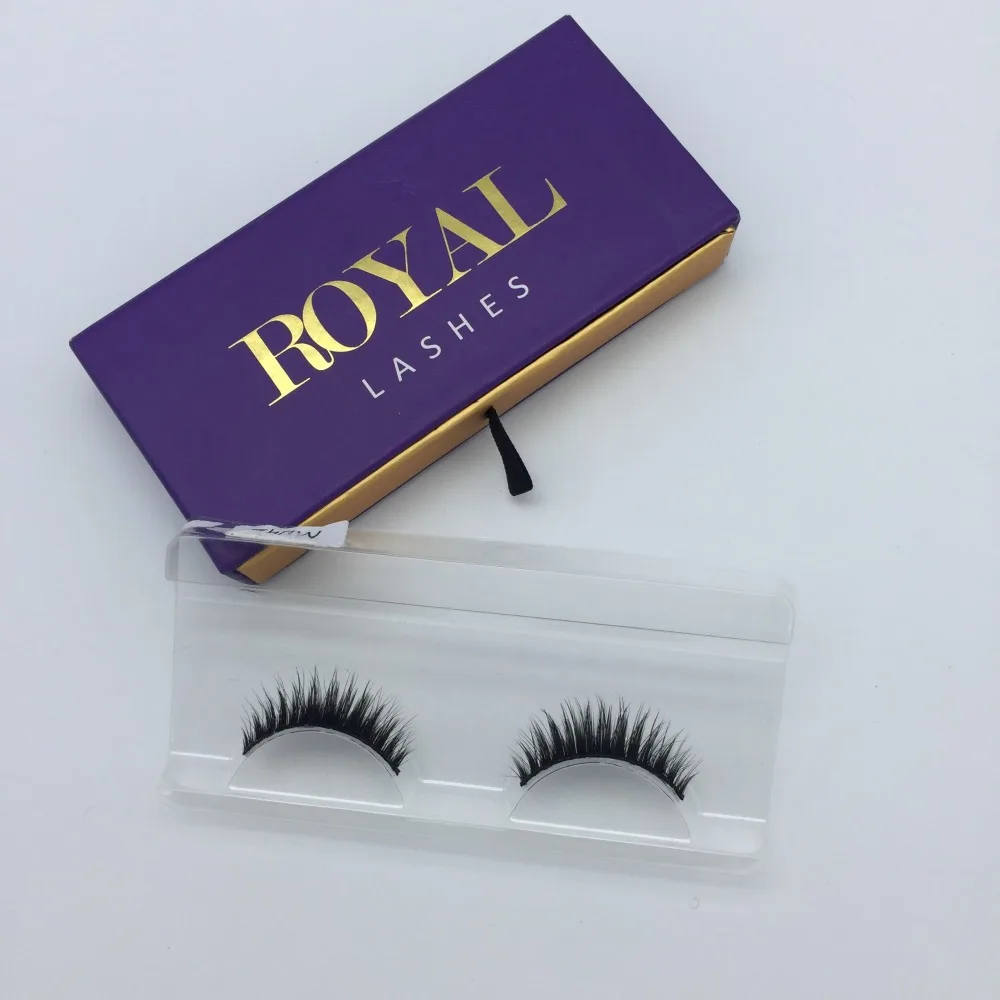 GLINT 10pcs/lot Handmade 3D mink hair Thick Long False Mink Eyelashes Individual Fake Eye Lashes Eyelash High Quality for MD42 | Красота и