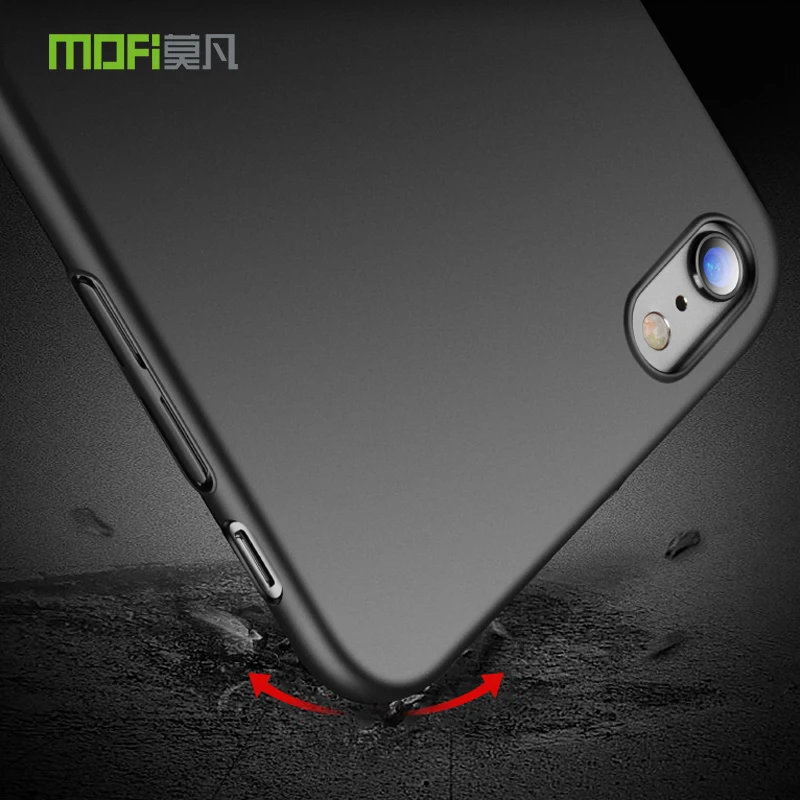 Оригинальный бренд Mofi полностью покрытый ПК чехол для Apple iPhone 7 4 дюймов мобильный
