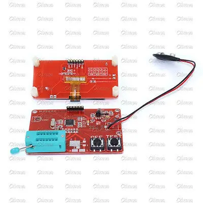 LCR-T5 ATmega328 цифровой прибор для проверки транзисторов 12864 ЖК-дисплей Ёмкость СОЭ