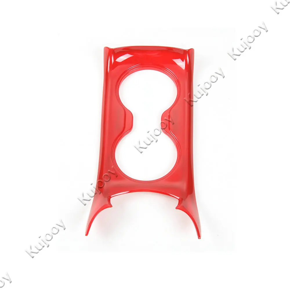 Красный/хромированный держатель для стакана с водой из АБС отделка декоративная