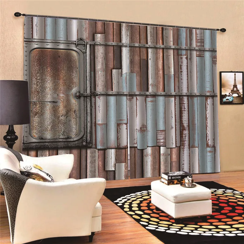 3D цифровая печать, деревянные двери, затемненные шторы для гостиной, высокая спальня, современные для кухни, индивидуальный домашний декор, Draps AP18