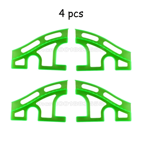 Bridge 4 pcs DIY креативная обучающая головоломка, дорожный знак, светящийся гоночный трек, автомобильные аксессуары от производителя,, гибкий трек для отслеживания - Цвет: Bridge 4 pcs