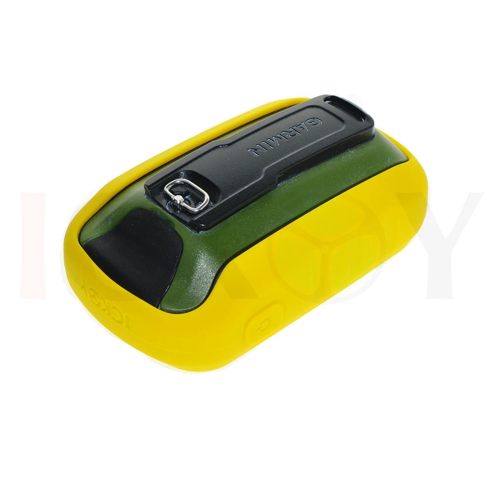 Желтый силиконовый резиновый чехол для Garmin eTrex Touch 25 35 35T|rubber case|skin casesilicone case |