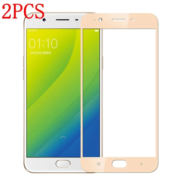 2 шт. закаленное стекло с полным покрытием для OPPO F1S A59 защита экрана Защитная пленка A59M стекло|Защитные
