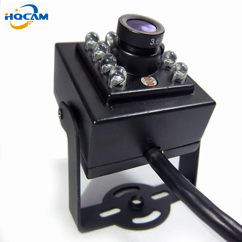 HQCAM 940nm ИК светодиоды ночного видения 1.0MP Onvif Cctv Мини Ip камера 10 шт. невидимые для