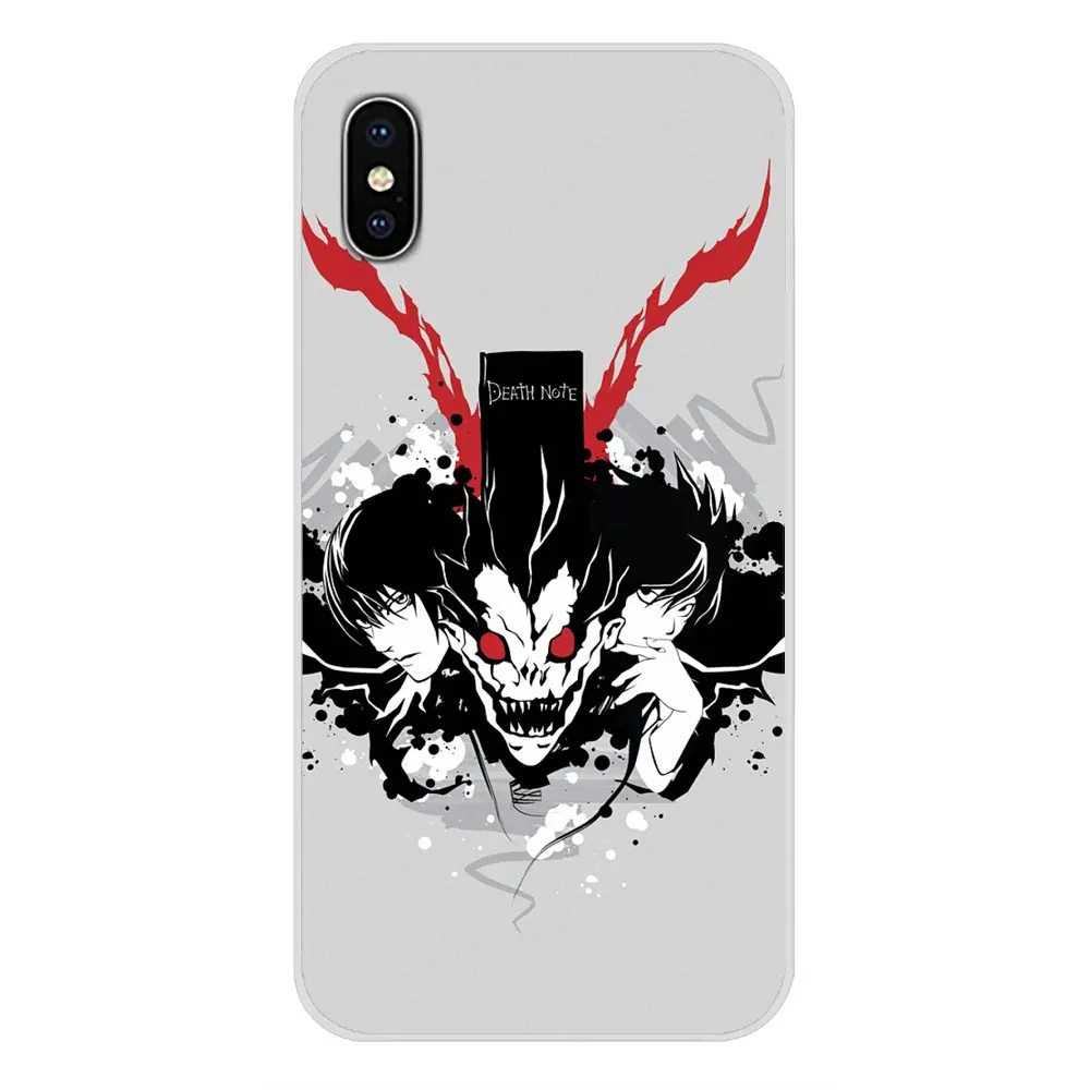 Япония Аниме Манга Death Note Ryuk аксессуары чехол для телефона Huawei P Smart Mate Honor 7A 7C 8C 8X 9