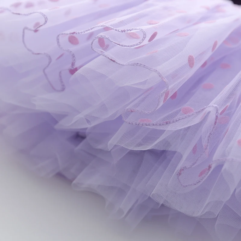 

Cotton Ballet Dress Tutu Ballet Danse for Girls Kids Children Long Sleeves Tulle Dance