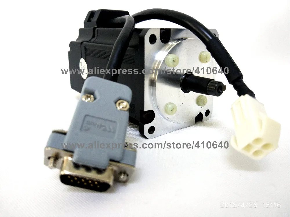 Leadshine ACM601V36 100 Вт бесщеточный AC Servo Двигатель с 2 500 линия энкодера и 4 000 об./мин.