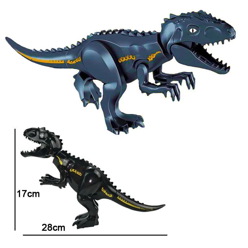 16 шт. динозавр юркского периода строительные блоки игрушка фигурка IndoRaptor Pterosauria