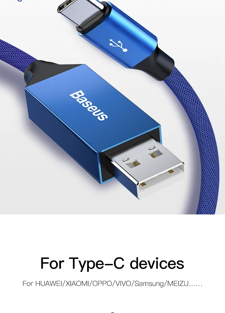Usb-с кабель для быстрой зарядки для samsung galaxy s9 плюс xiaomi huawei P20 sony кабель для зарядки USB c 5 м 3A Android phone tablet