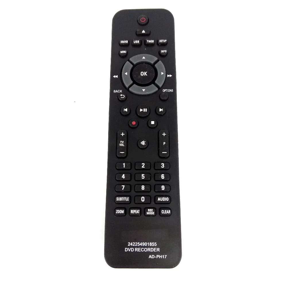 Новый AD PH17 Замена для Philips DVD рекордер пульт дистанционного управления 24225490185