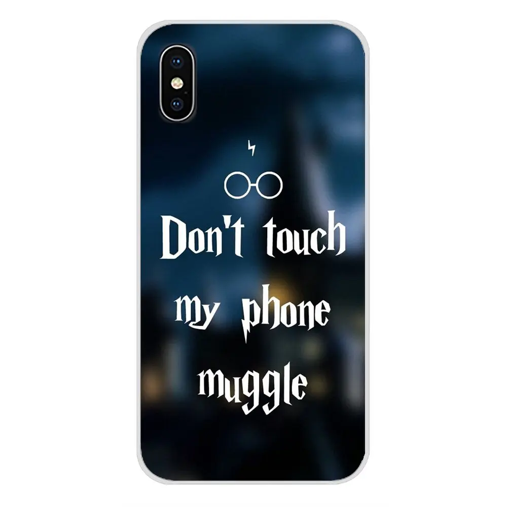 Аксессуары чехлы для телефонов Чехлы не трогайте мой телефон Apple iPhone X XR XS MAX 4 4S 5 5S