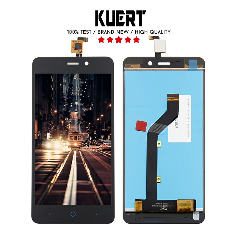 Бесплатная доставка для ZTE Blade X3 D2 T620 дигитайзер сенсорный экран ЖК-дисплей в