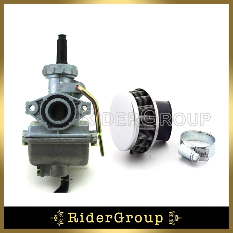 PZ16 Carb 16 мм карбюратор воздушный фильтр клирнер для 50cc 70cc 90cc 110cc двигатель Dirt Pit