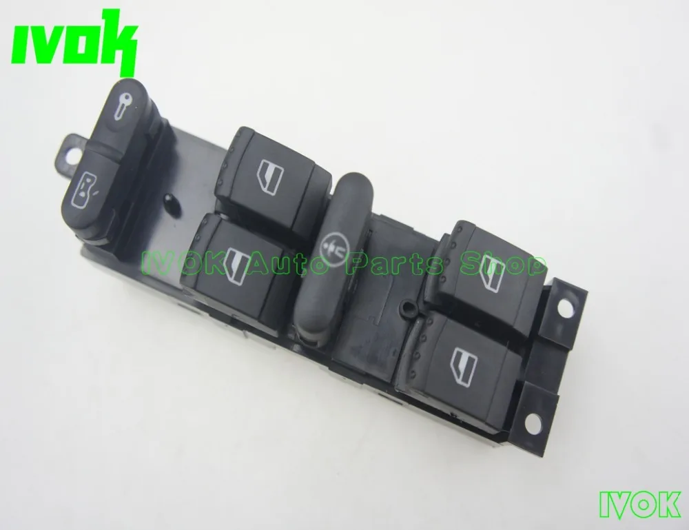 Главный переключатель окон для Volkswagen VW Bora Golf Seat Leon Skoda Superb боковой водителя