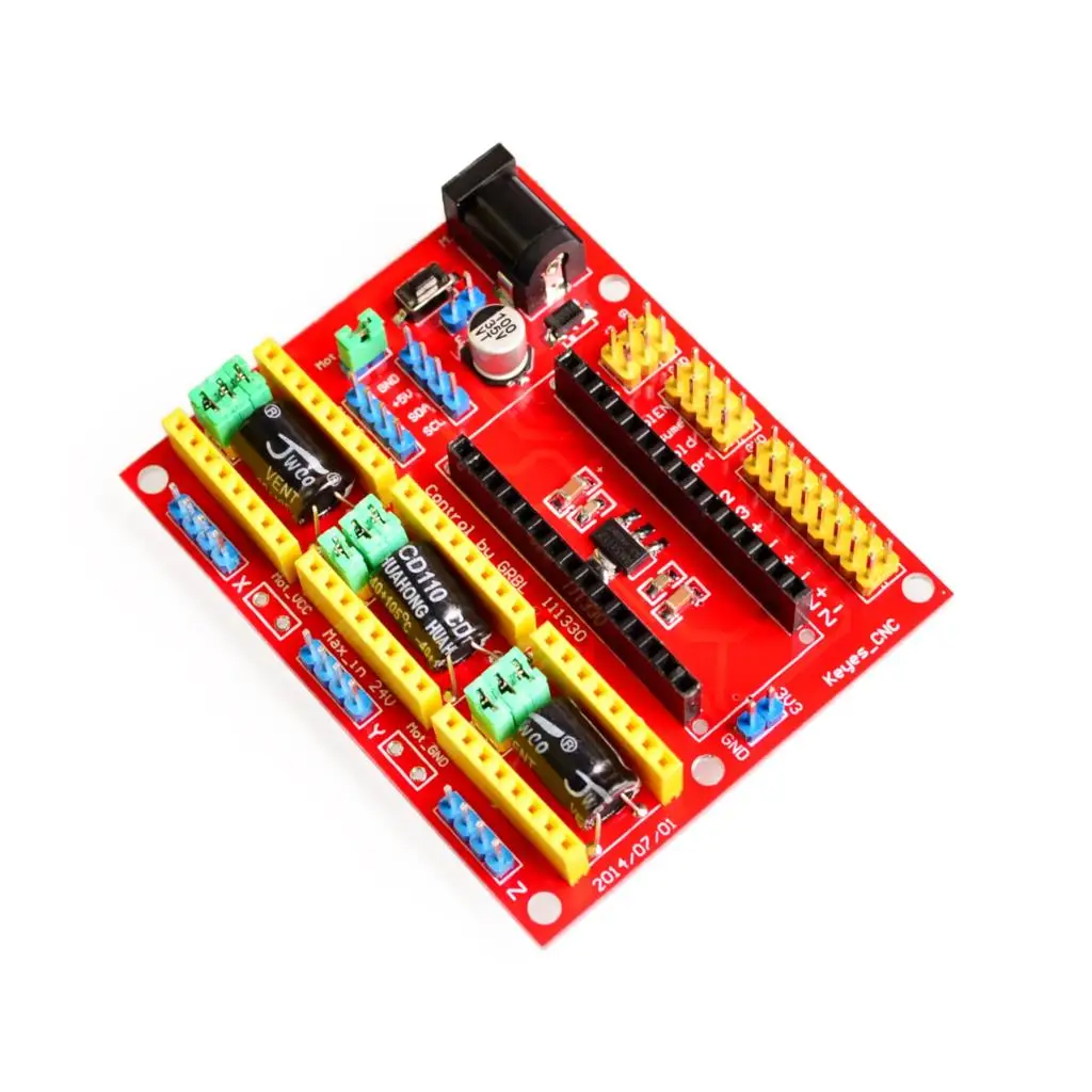 3DV4 щит с ЧПУ V4 + Nano 3 0 шт. A4988 Reprap шаговый набор драйверов для Arduino | Электронные