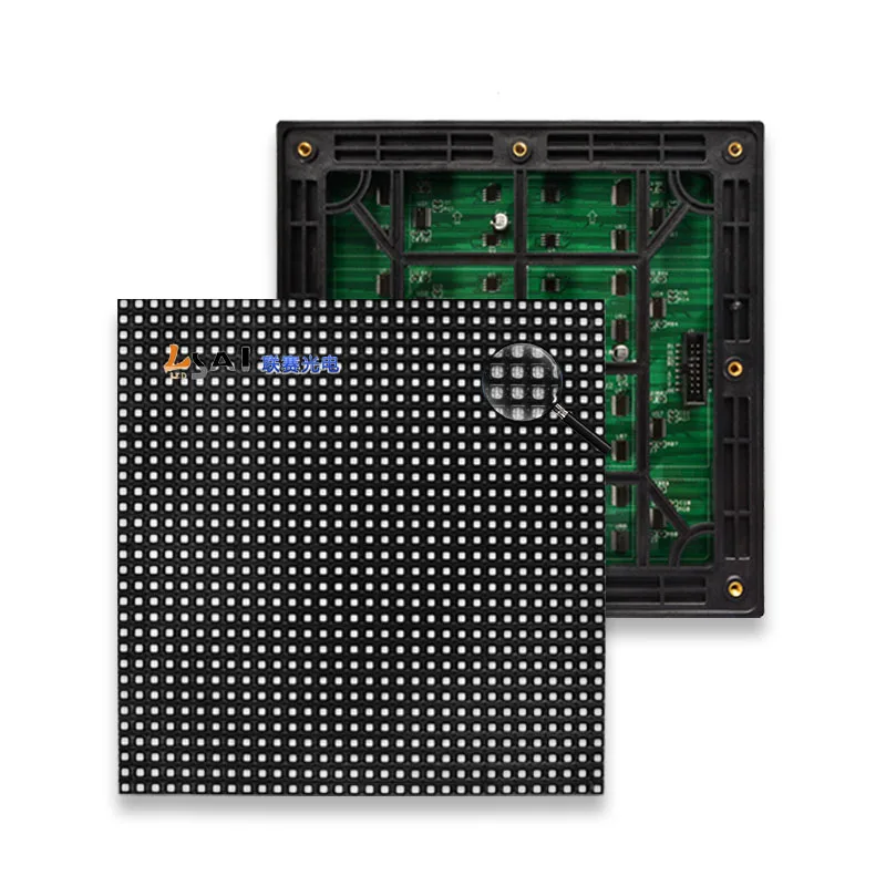 Модуль уличной светодиодной панели экрана LianSai P6 192*192 мм 32*32 пикселя 1/8 сканирования 3 в 1 SMD полноцветный модуль панели светодиодного дисплея ... от AliExpress RU&CIS NEW