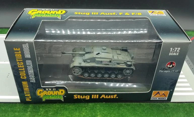

1:72 F-model of German assault tank No.3 Trumpeter finished 36146 Collection model