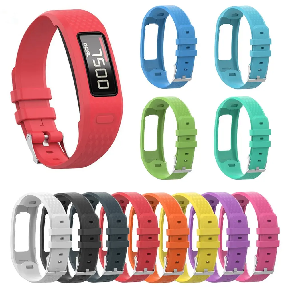 Силиконовый ремешок для часов сменный Garmin Vivofit 2 ультра мягкий наручных