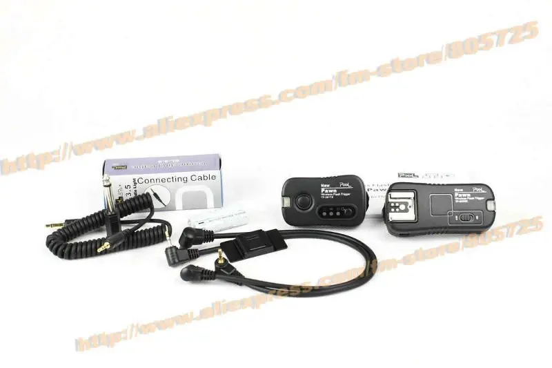 Free Shipping Professional Pixel Pawn 2.4GHz Wireless Remote Flash Trigger for Canon 550D 600D 1100D 60D 7D 5D 20D 108036 | Электроника
