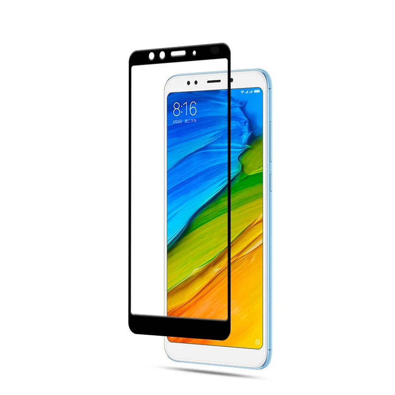 9D полное покрытие закаленное стекло для Xiaomi Redmi 5 Plus 4X 4A S2 супер прозрачная