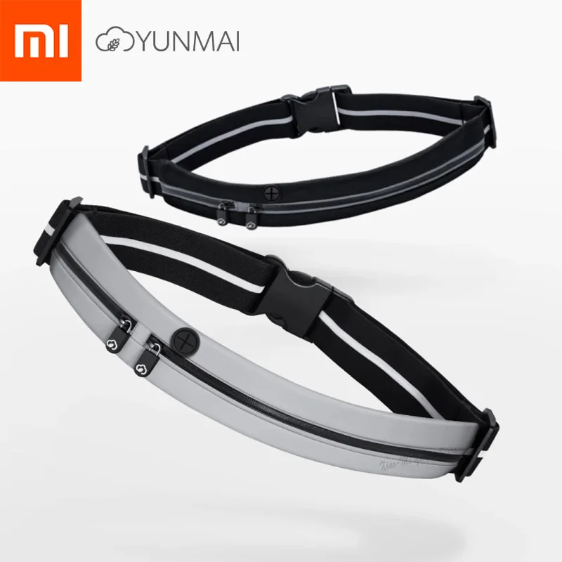 Xiaomi Youpin Yunmai спортивные невидимые карманы двойной рот цепь 3 м Ночная линия Светоотражающая многофункциональная сумка для телефона поясная сумка