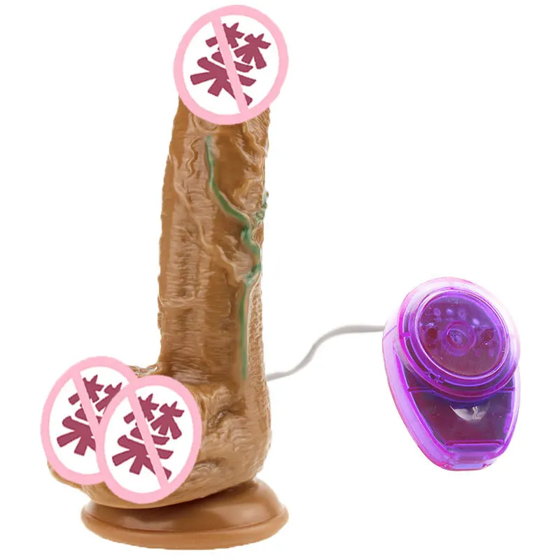 Стимулирующий огромный фаллоимитатор мягкие секс игрушки большой на присоске