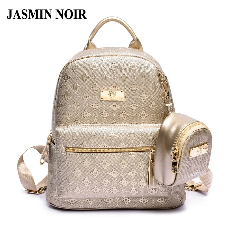 Женский модный рюкзак 2017 комплект из искусственной кожи для отдыха с сумочкой