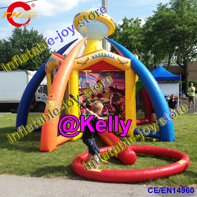 5x5 м Бесплатная доставка большие надувные игры комбо карнавал привлекательные