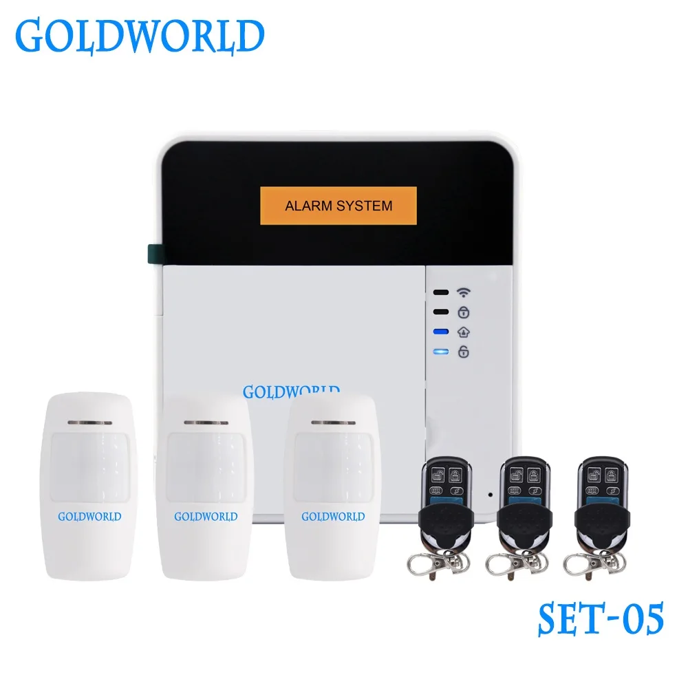 Беспроводная домашняя система безопасности приложение для IOS Android умная GSM